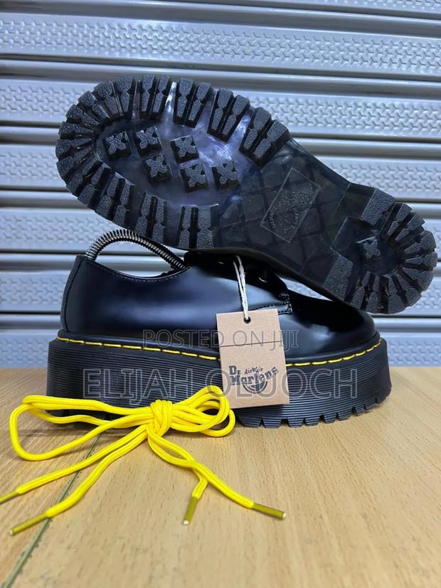 Dr.Martens 1461 Black Smooth Leather Double Sole - main view