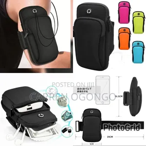 *Waterproof Sports Armband Phone Holder