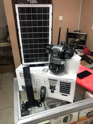 V380 Pro Solar Street Light Ptz Flood Light 4g Camera
