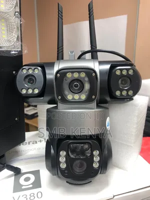 V380 Pro Solar Street Light Ptz Flood Light 4g Camera