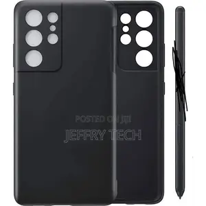 Samsung Galaxy S21 Ultra Silicone Case - Black