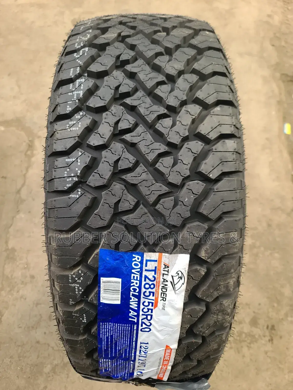 285 /55 R20 Atlander Tyres Roverclaw a/T All-Terrain 10pr