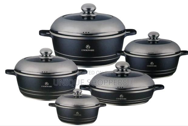Quality Tc Non-Stick Cookware 10pc Set (Like Dessin) - main view