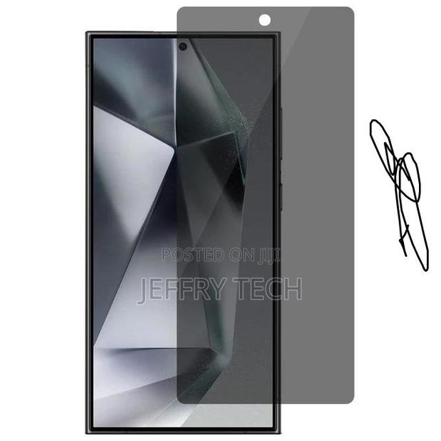 Samsung Galaxy S 25 Ultra Privacy Protector- Black - thumbnail 3