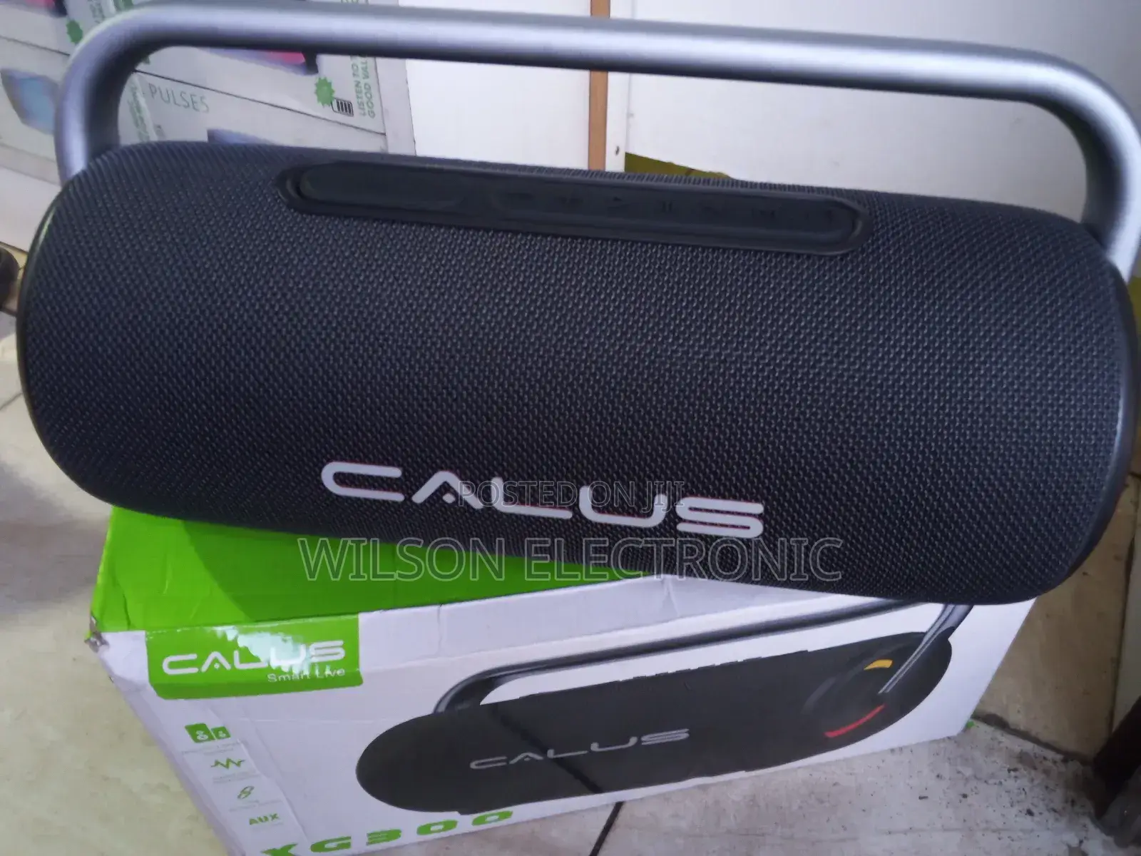 Bass Boom Box. Calus Rechargeable Speaker 60w.