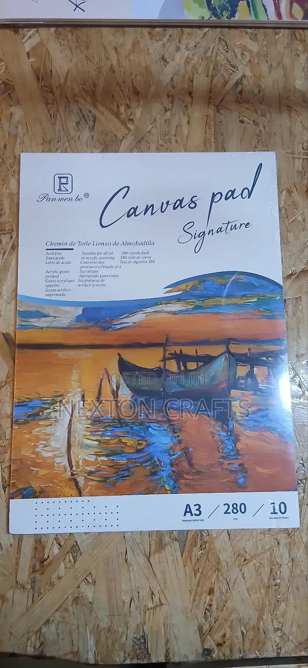 Canvas Pad Signature A3