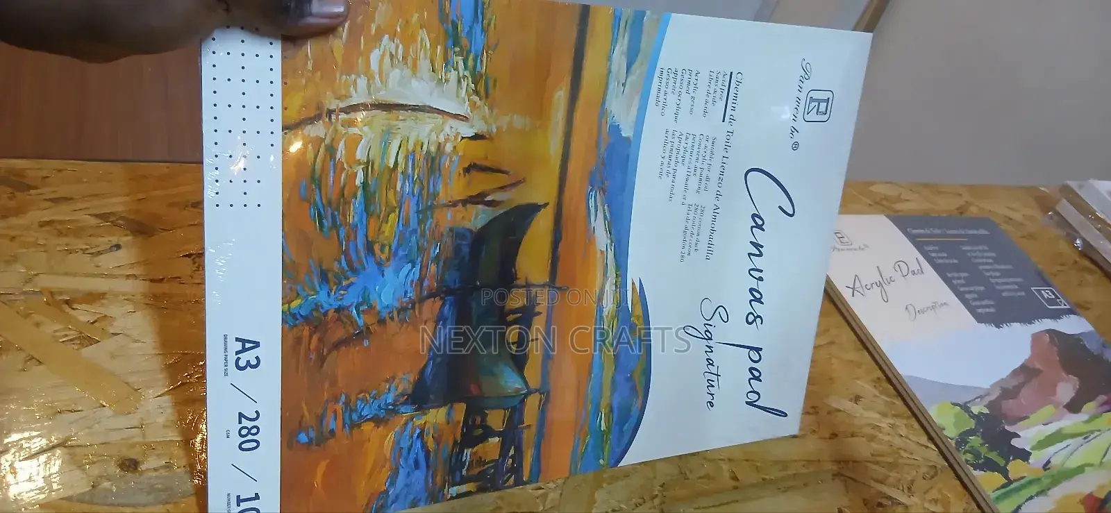 Canvas Pad Signature A3