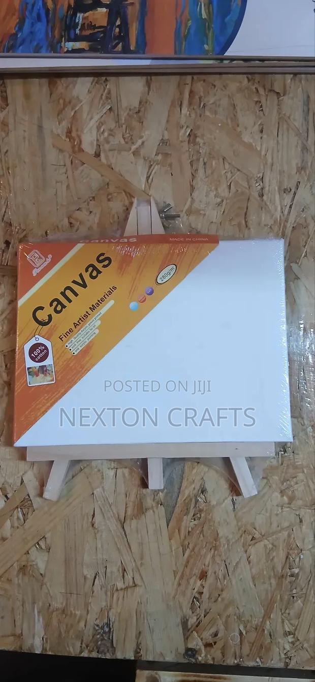 Canvas With Easel Stand 15 by 20 Fine Artist - main view