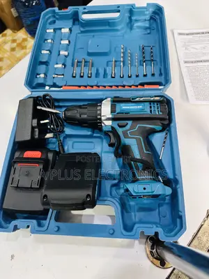 26pc Hand Drill Screw Set (With 2 Rechargeable Batteries) – Smart