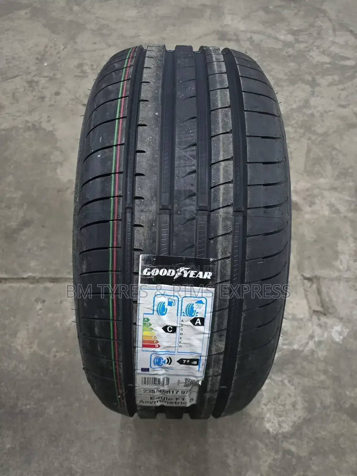235 /45 R17 Goodyear Tyres (Highway).