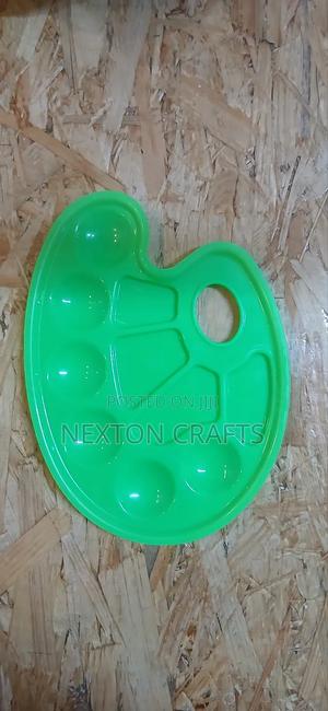 Green Painting Pallet - thumbnail 2