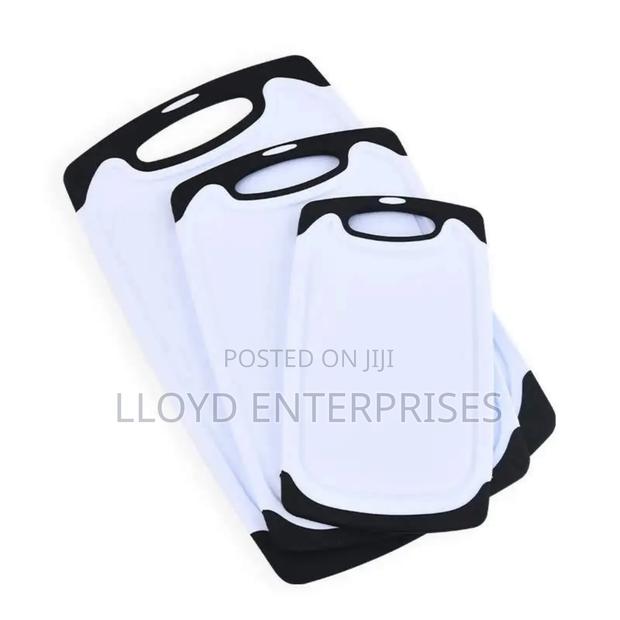 3pcs Hard Plastic Chopping Board