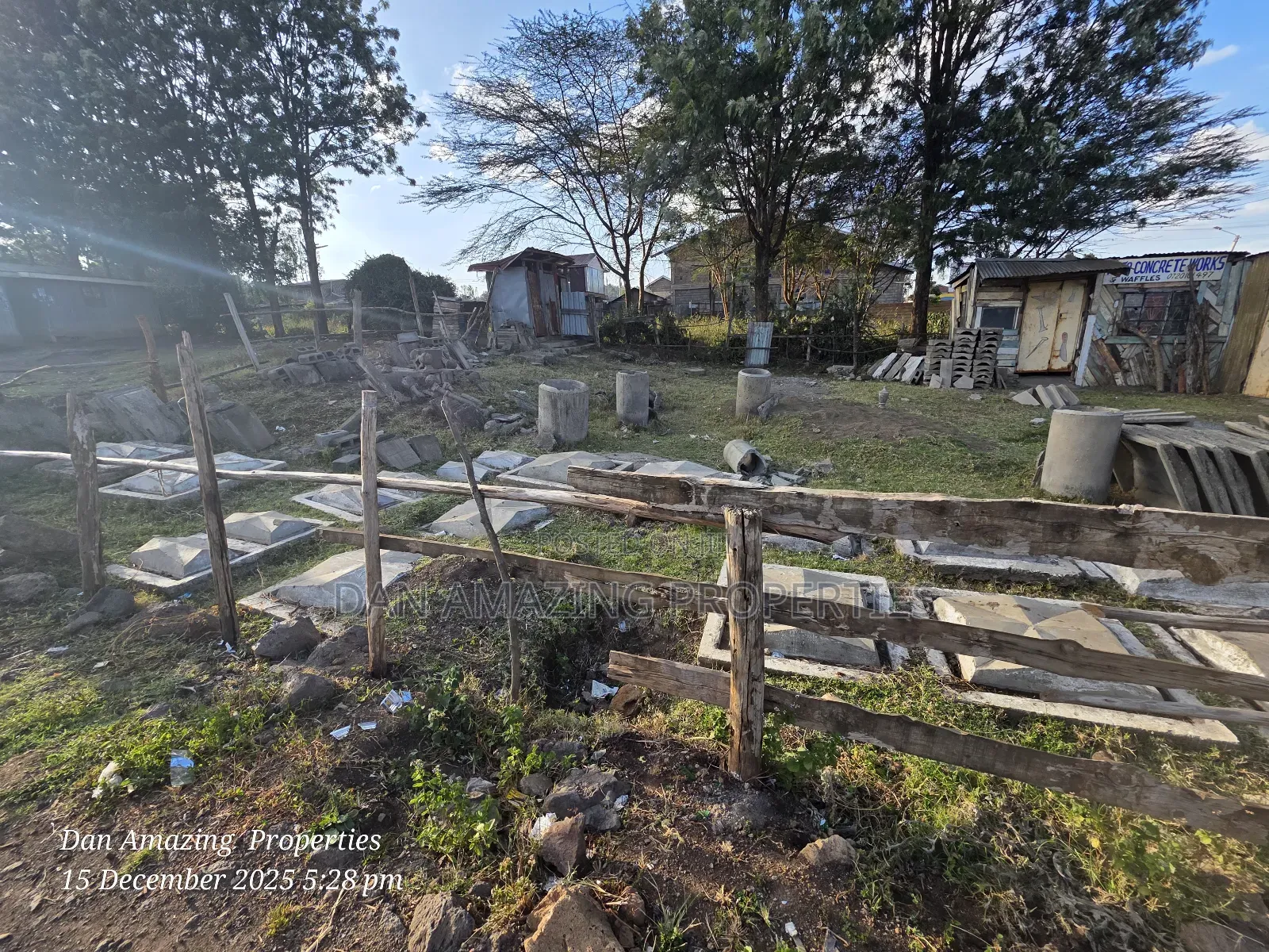 1/4 Acre Plot Touching Tarmac Matasia Town for Sale
