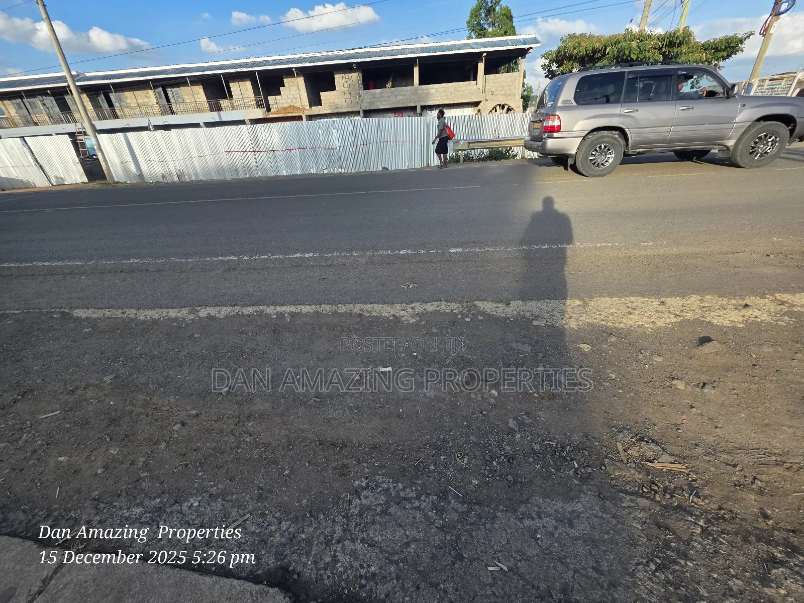 1/4 Acre Plot Touching Tarmac Matasia Town for Sale