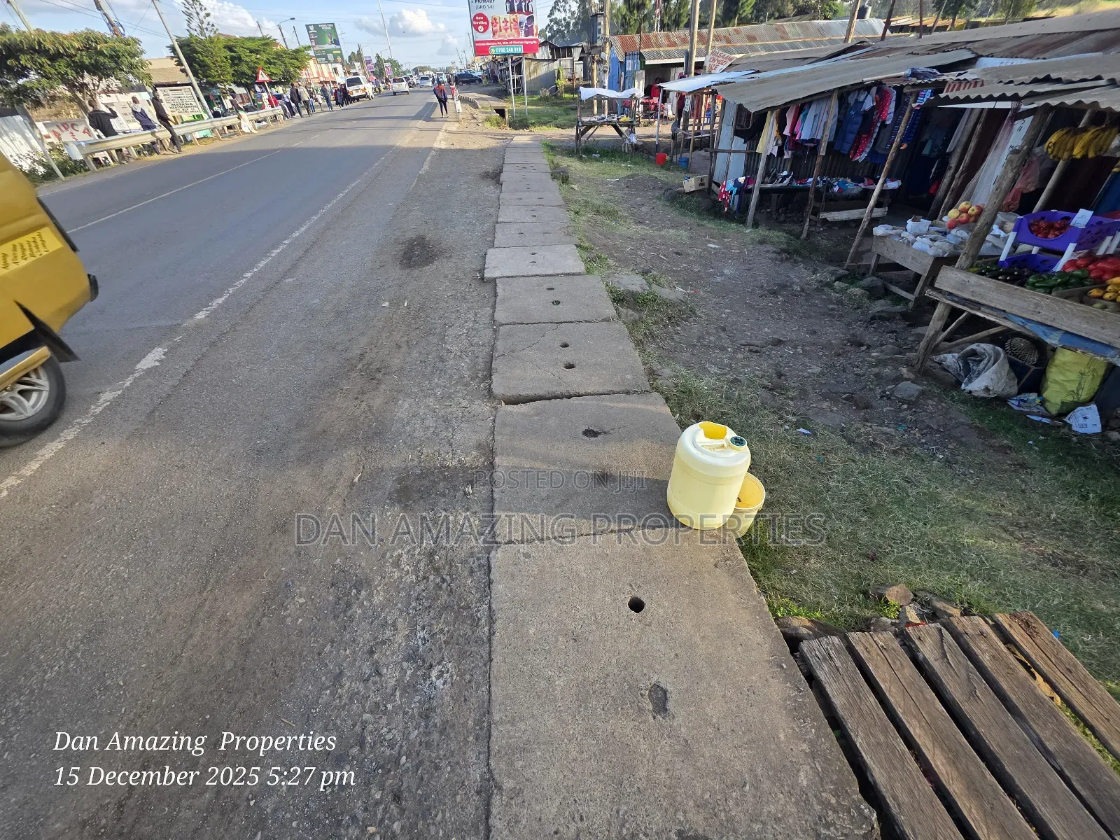 1/4 Acre Plot Touching Tarmac Matasia Town for Sale