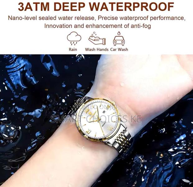 Poedagar Ladies➡ Luxury Metallic Strap - thumbnail 4