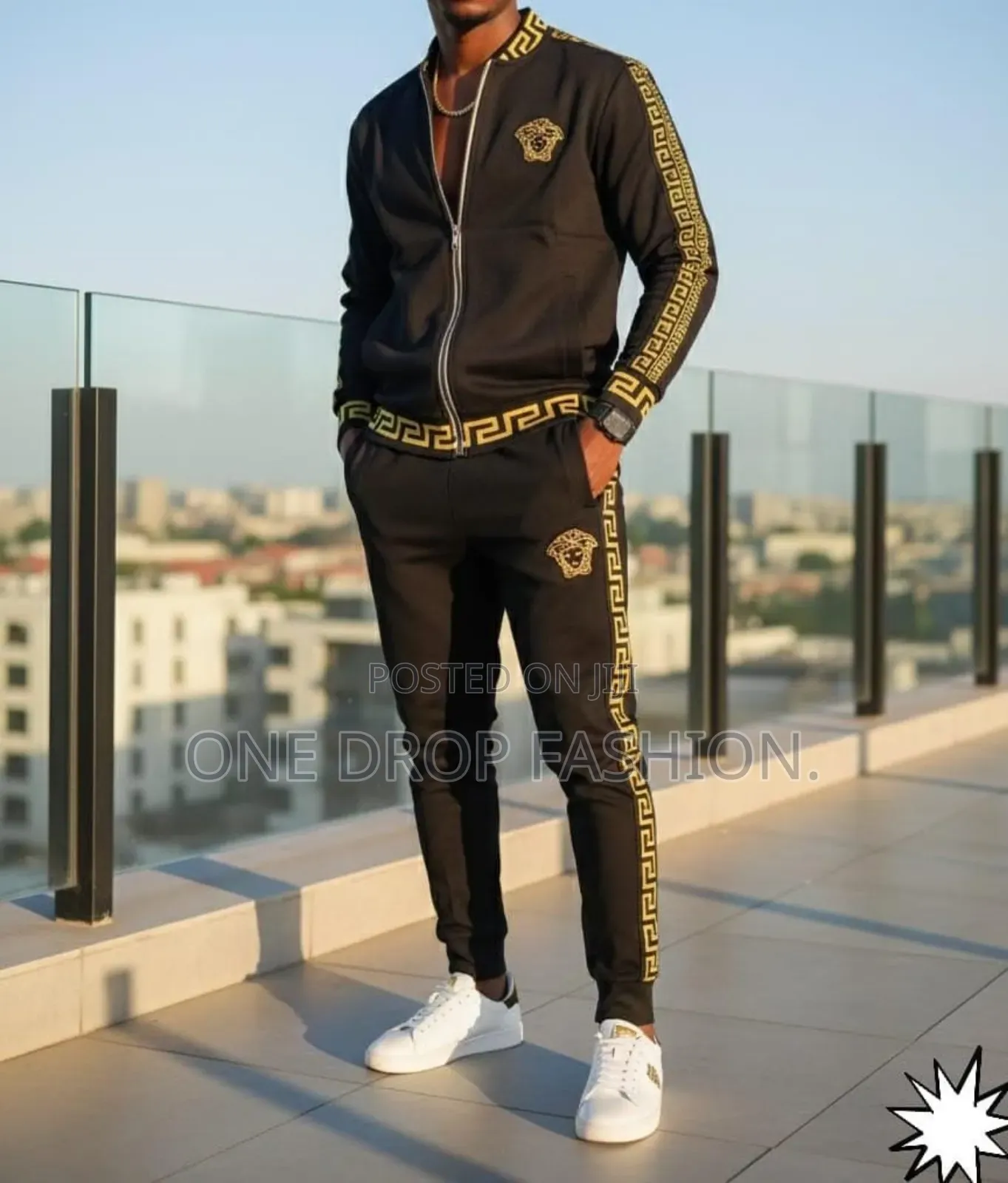 New Versace Designer Men Tracks Sizes M-2xl