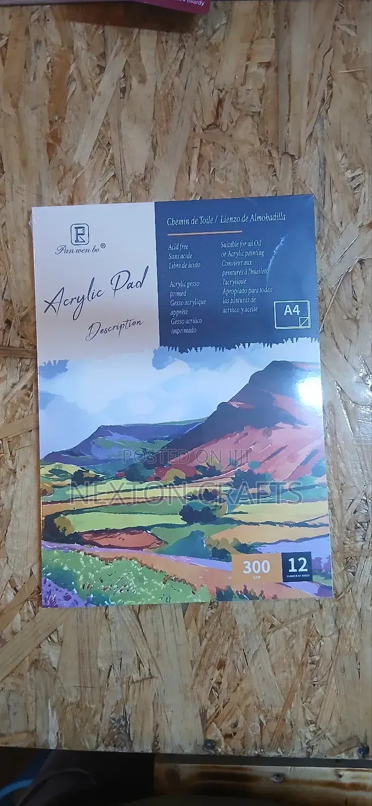 Acrylic Pad Size A4