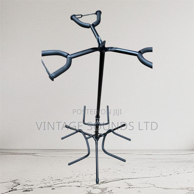 Triple Guitar Stand for Electric Guitars Acoustic Guitar