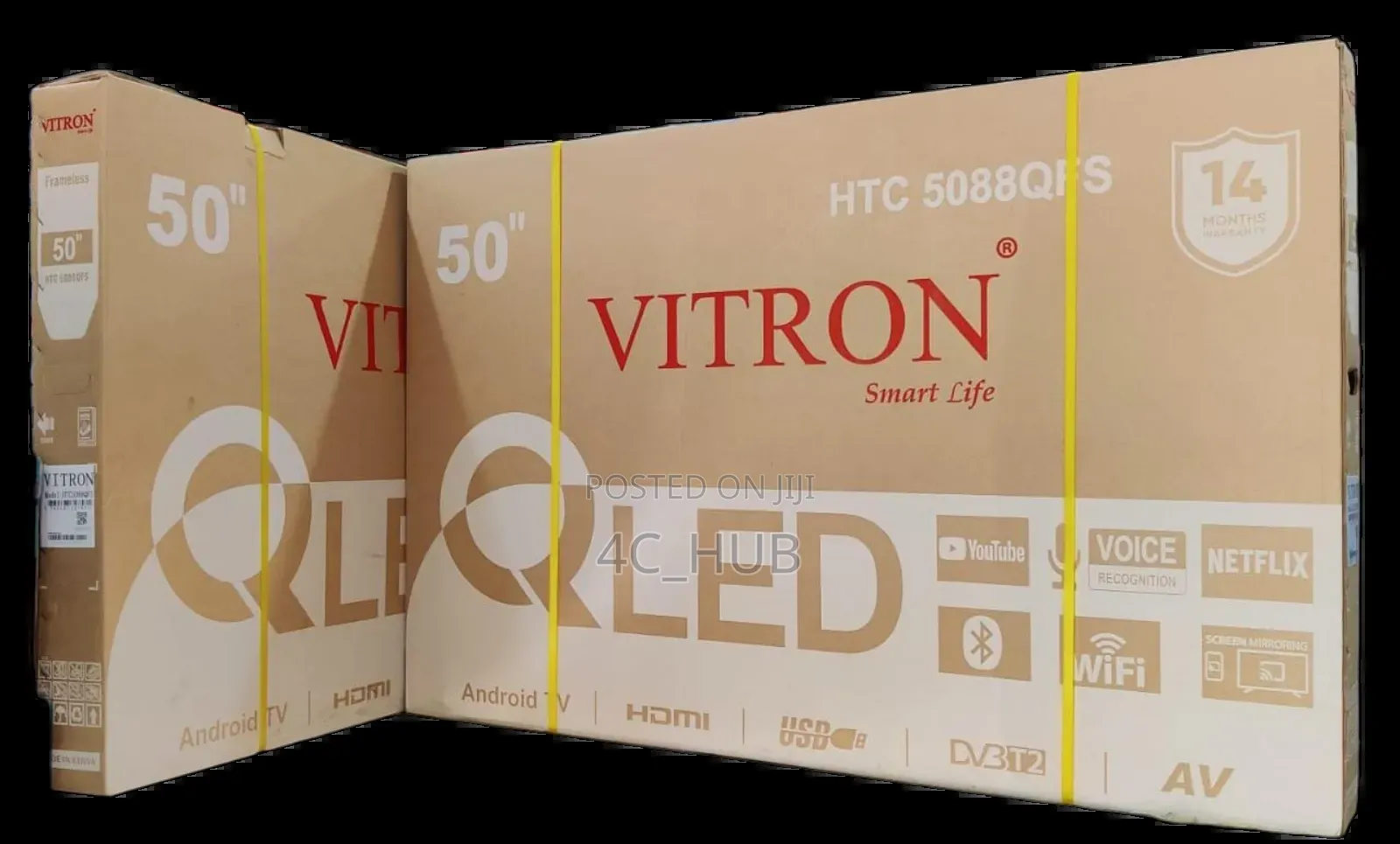 Vitron 50' Tv Qled Android