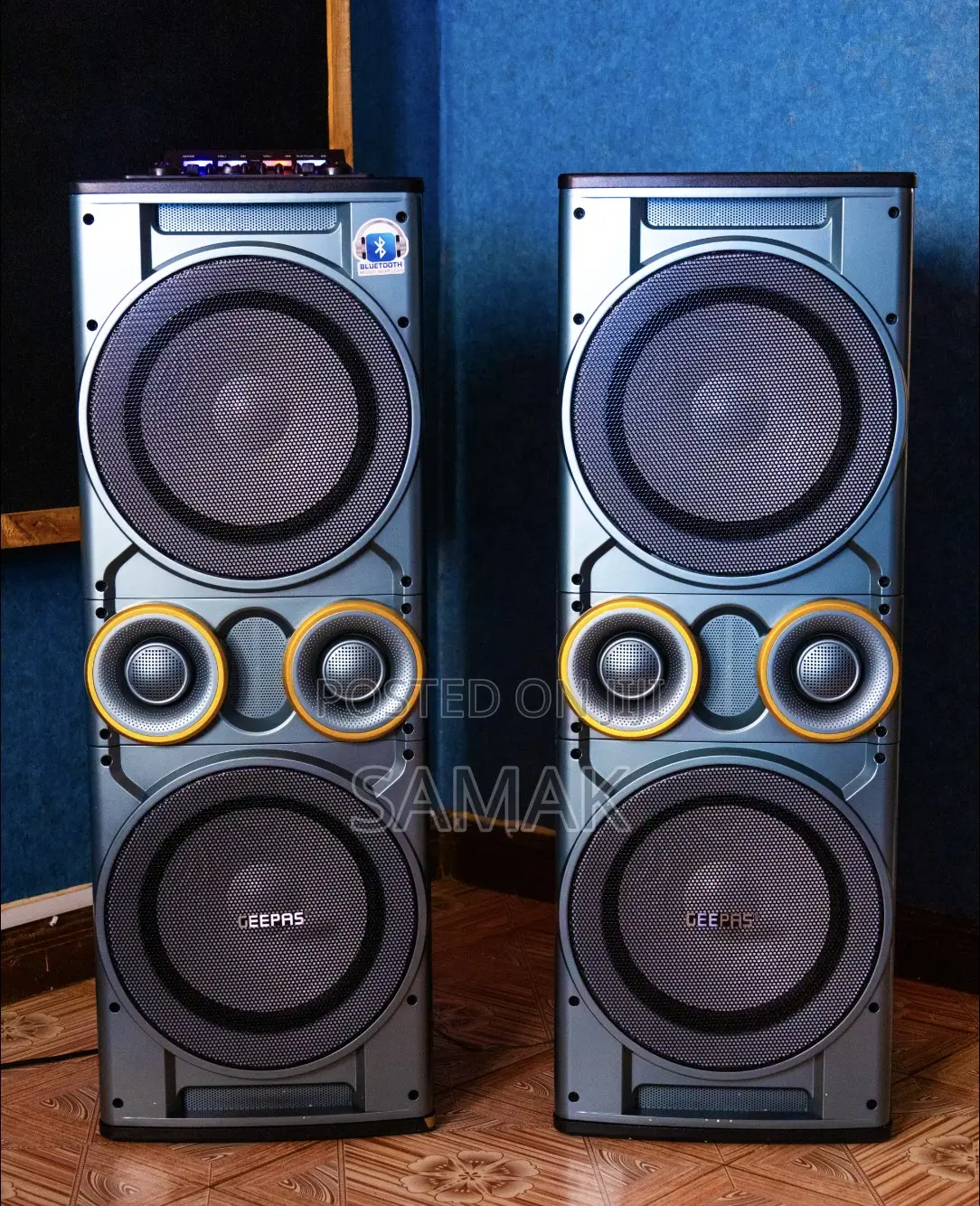 Bluetooth Party Speakers + Mic