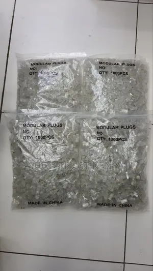 Rj45 Cat 5 Connectors 1000 Pieces Modular Plugs