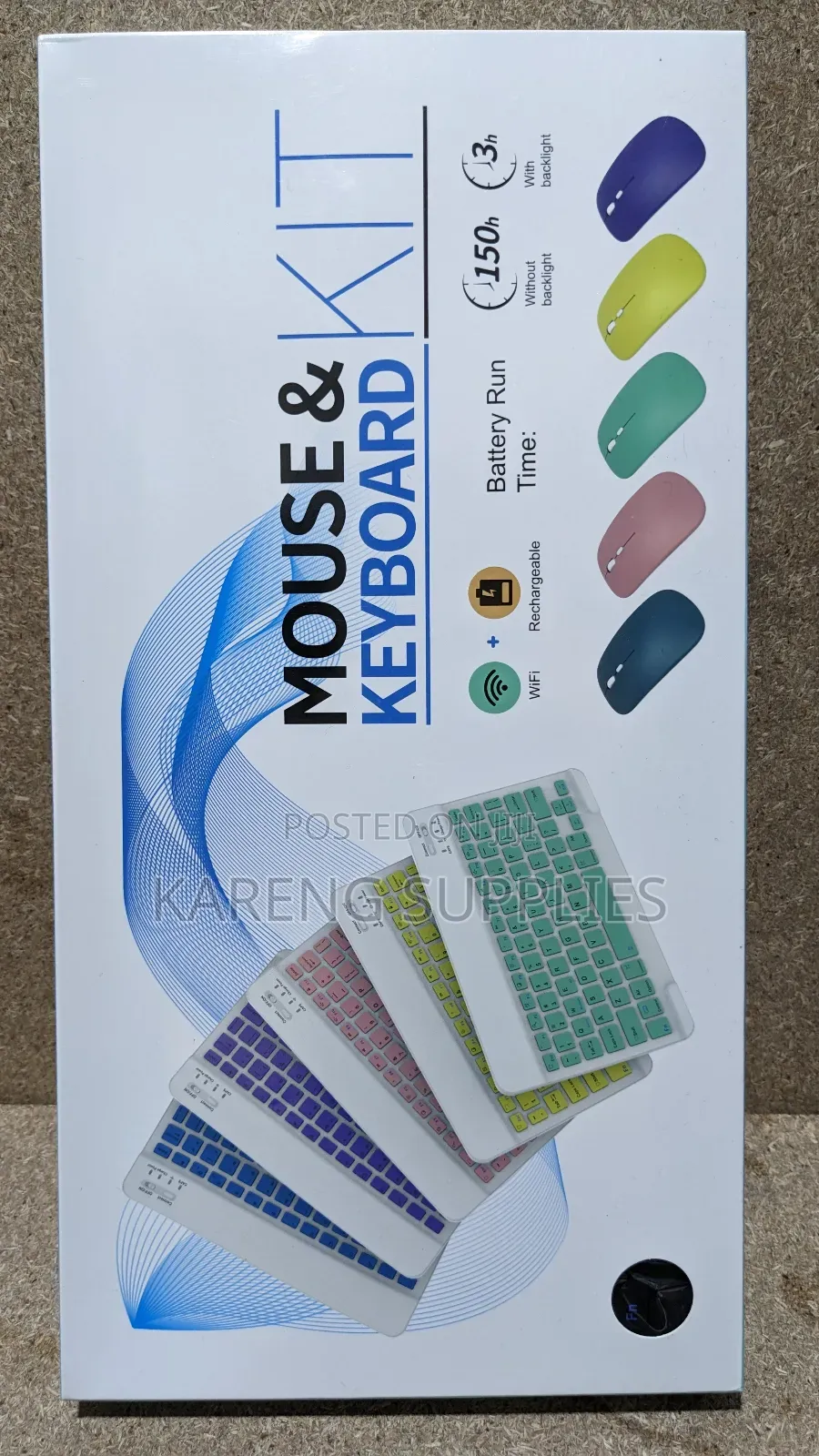 Wireless Mouse Keyboard Kit