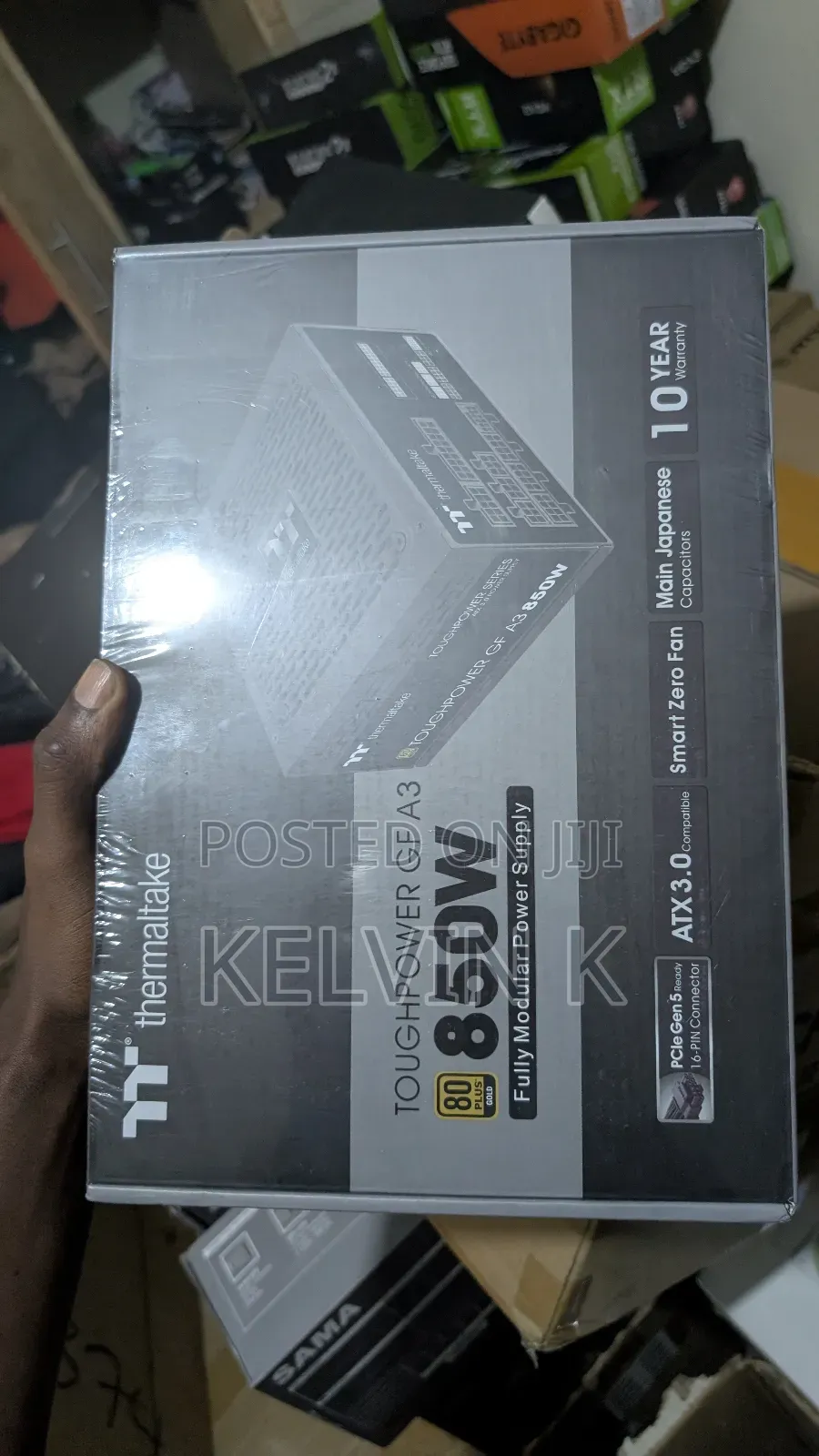 Thermaltake 850w Gold Gaming Power Supply Fully Modular