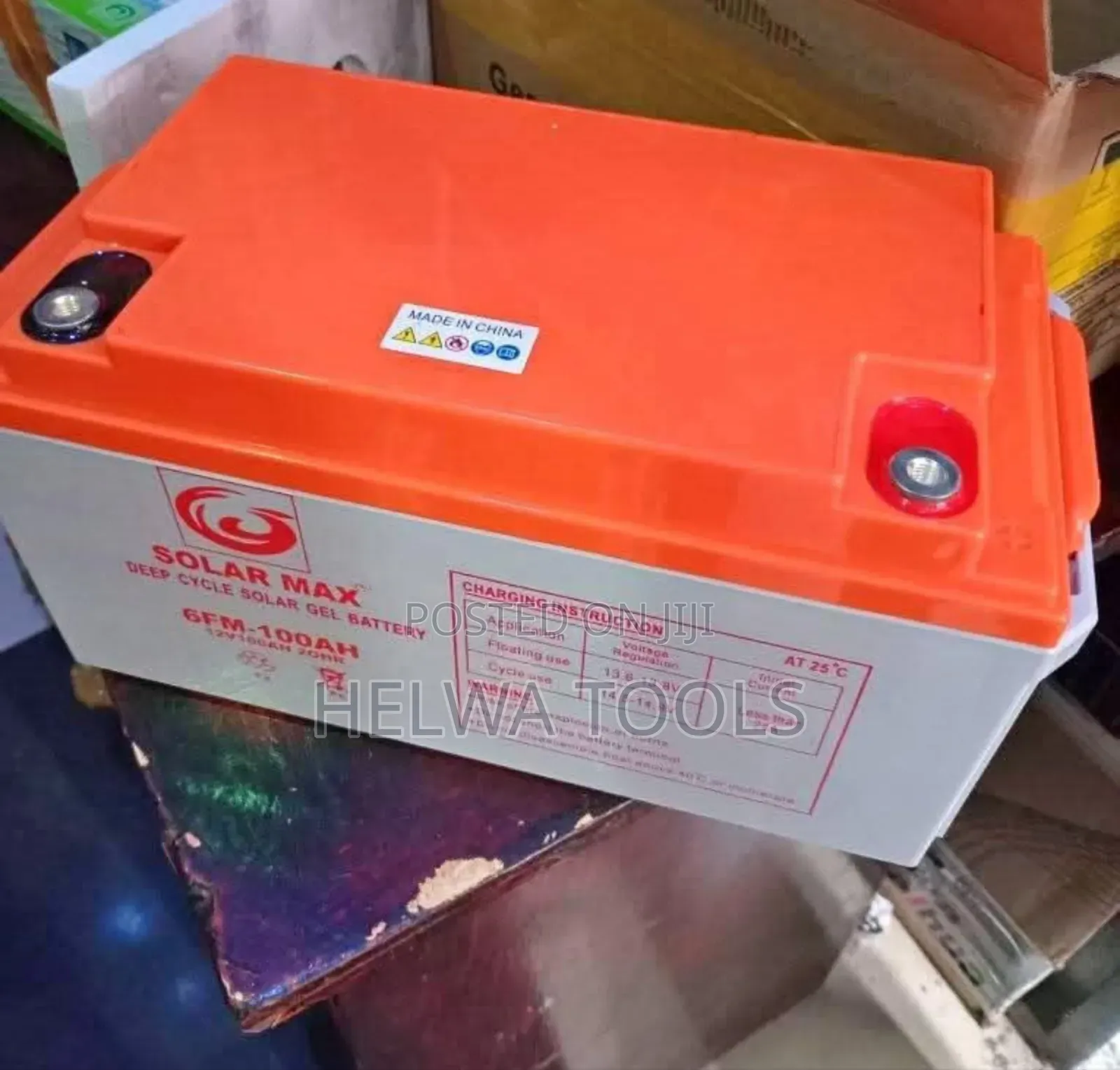 100 Ah Solar Battery/Deep Cycle Solar Battery