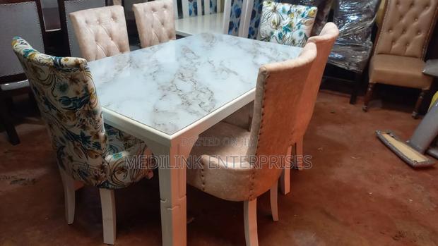 Marble Top 6-Seater Orgy Dinner Set - main view