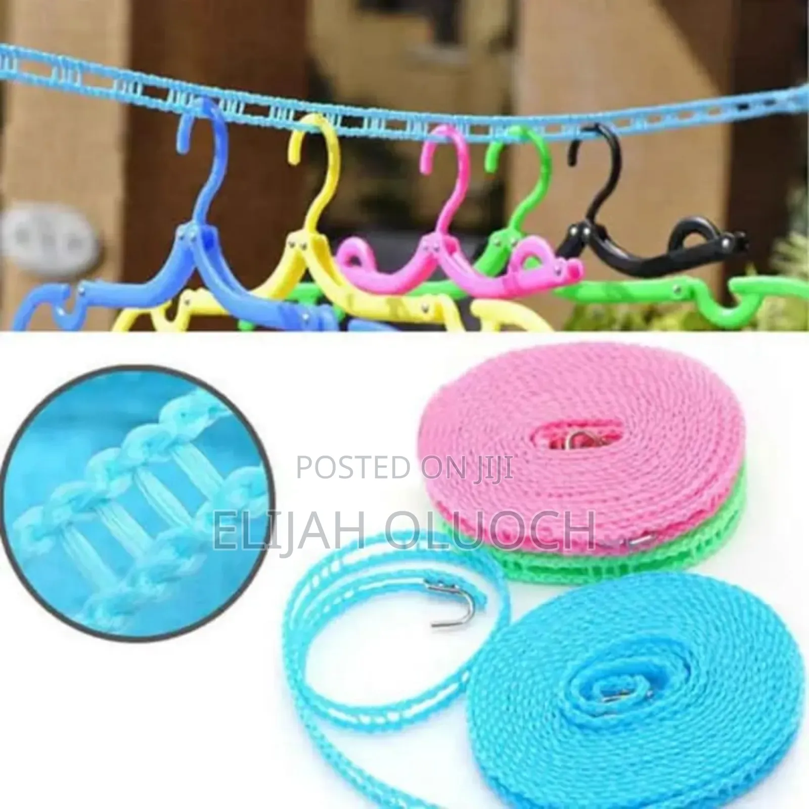 5 Meters Portable Windproof Non Slip Cloth Line