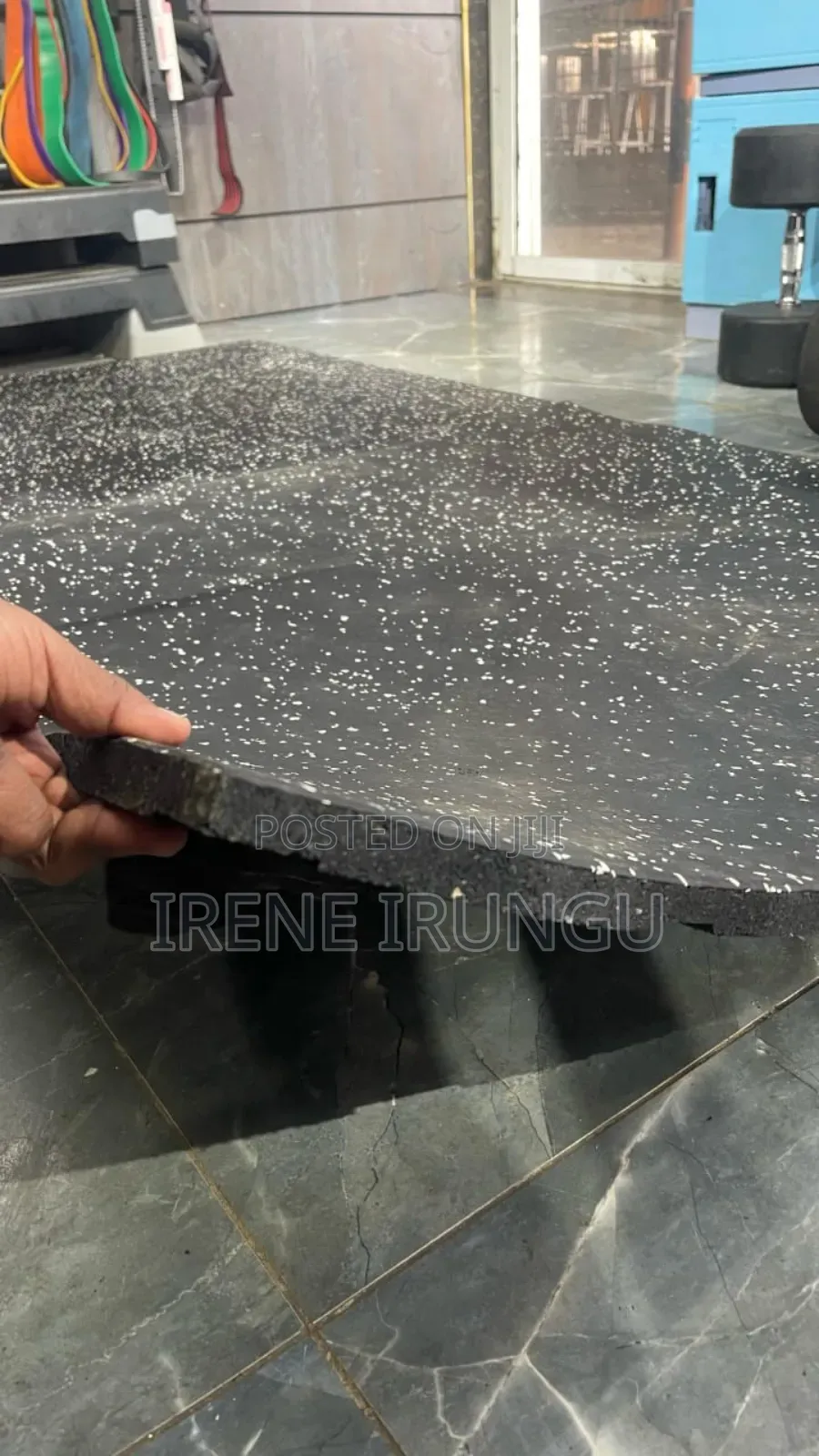 20mm Thickness Water Proof Gym Tiles