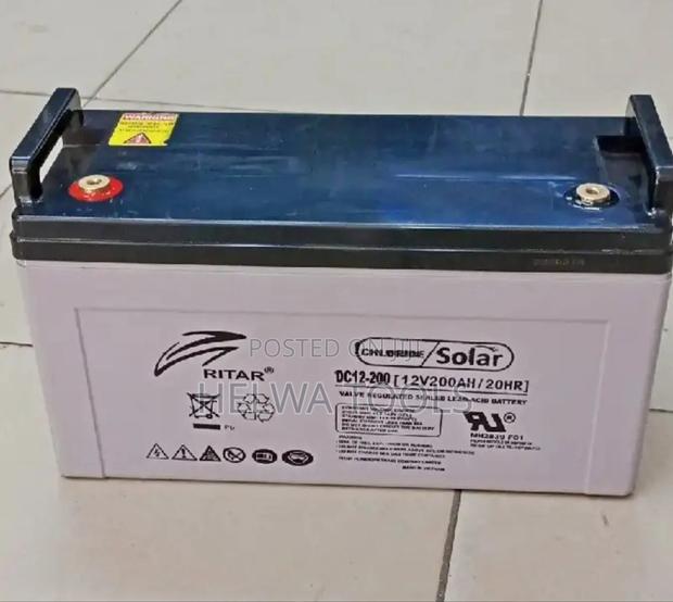 Ritar 12v/200ah Deep Cycle Gel Battery