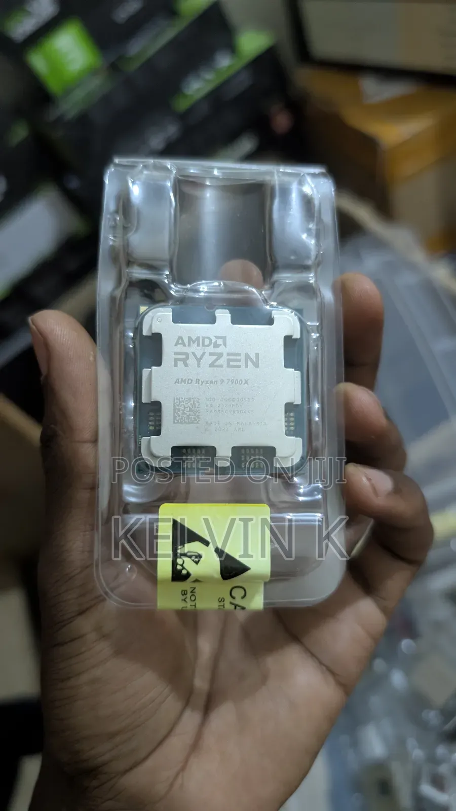 Amd Ryzen 9 7900x 12 Core Processor Cpu