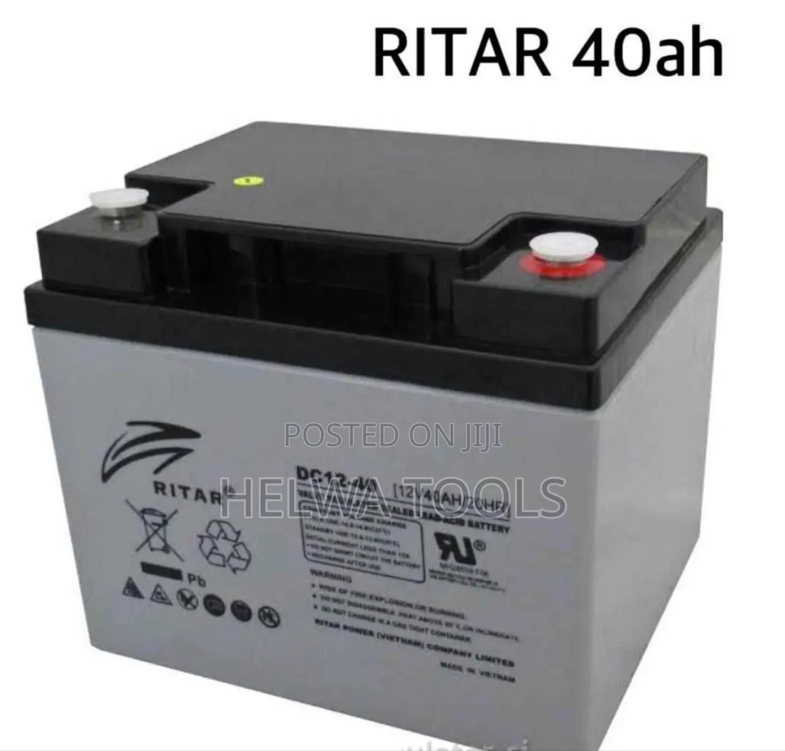 Ritar Solar Battery 40ah