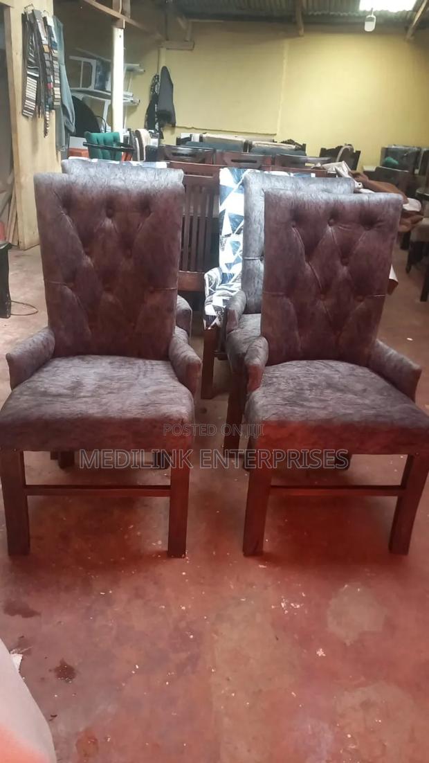 Upholstered Dinner Table Chairs - thumbnail 2