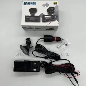 Car Camera Black Box Traffic Recorder With 3 Cameras -3 in 1