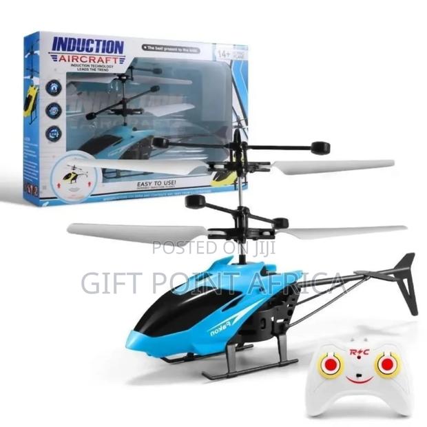 Rechargeable  Remote Controlled Induction Aircraft Toy For Kids - thumbnail 2