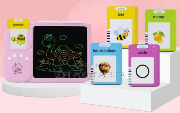 Rechargeable 2 In 1 Flashcard Reader With Writing Pad & 112 Flashcards - thumbnail 2