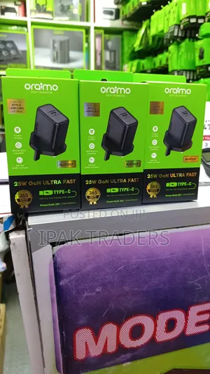 Oraimo 25w Power Gan 251 C to C Charger