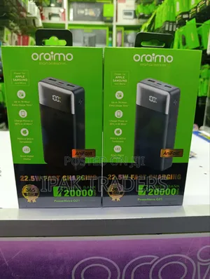 Oraimo Powernova Q21
20000mah Powerbank