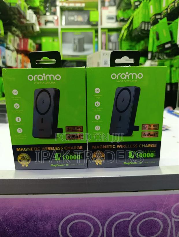 
Oraimo Magpower 15
Wireless Powerbank - main view