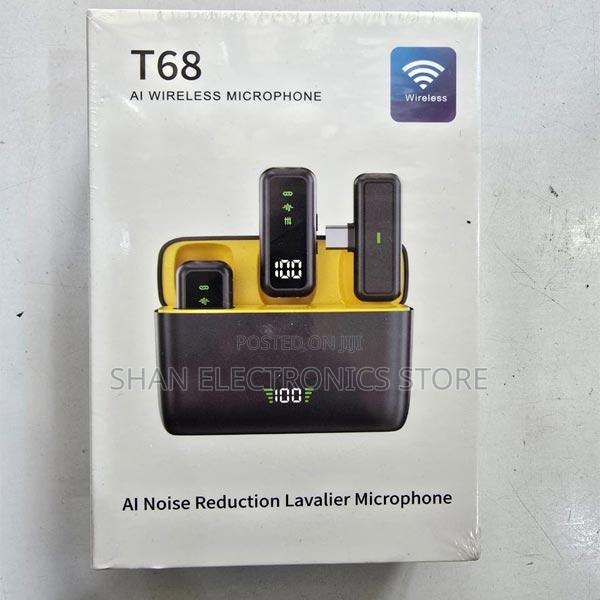 T68 Wireless Microphone - Clip-on Recording Microphone - main view