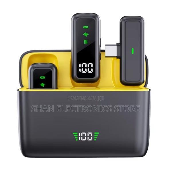 Live Streaming T68 Wireless Phone Mic With Ai Noise Reduction