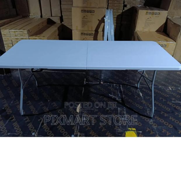 Spacious Portable Camping Table - Easy Fold Design - main view