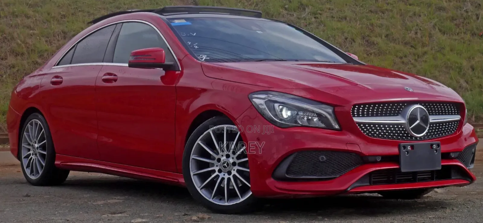 Mercedes-Benz CLA-Class 2018 Red