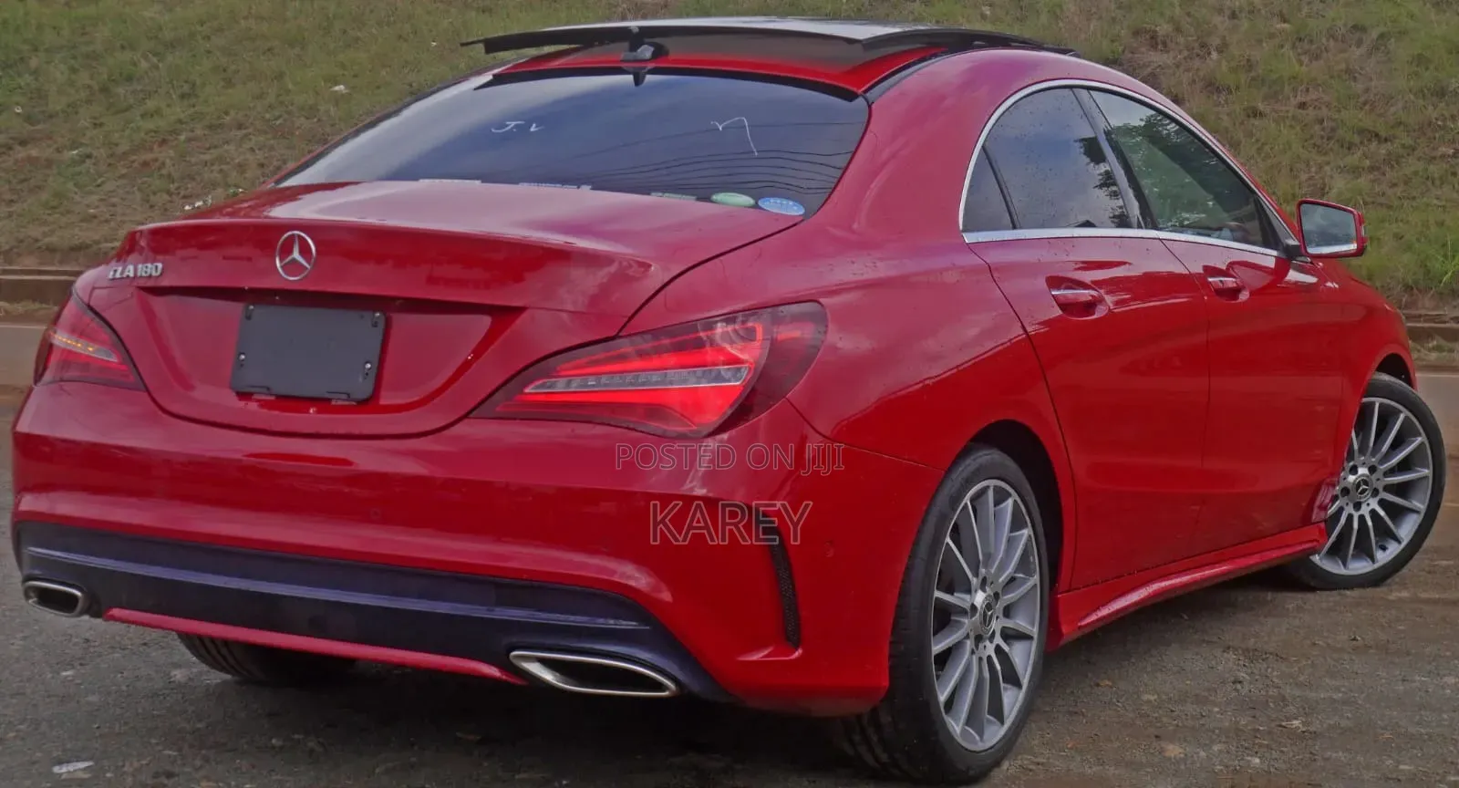 Mercedes-Benz CLA-Class 2018 Red