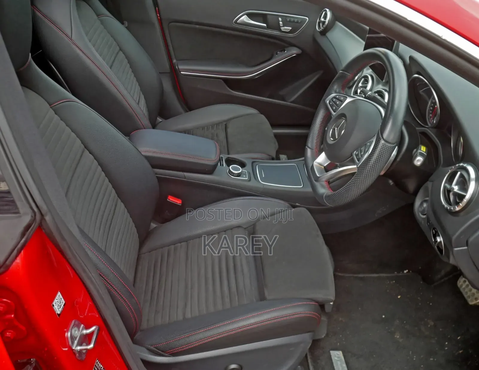 Mercedes-Benz CLA-Class 2018 Red