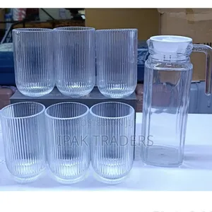 Water Set *
1litre Jug
440ml 6pcs Glasses