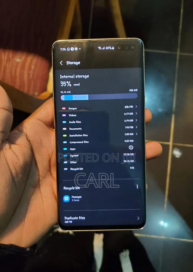 Samsung Galaxy S10 5G 256 GB Blue